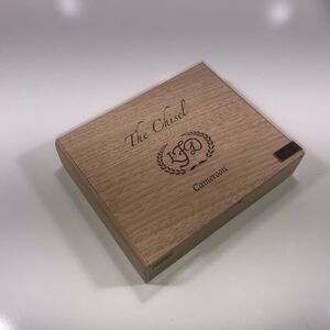 LFD Chisel Empty Wooden Cigar Box 8.75x7x2